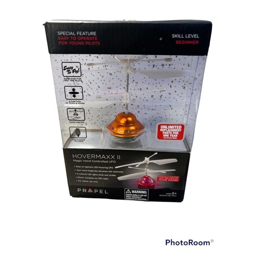 Propel Hovermaxx II Magic Hand Controlled 6 Colored LED Lights UFO Beginner New